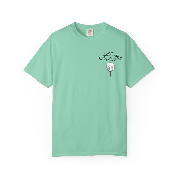 Unisex Colossians 3:23 Golf Shirt