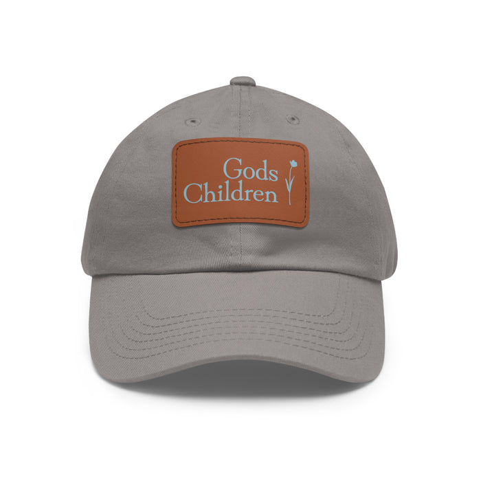 God's Children Leather Patch Dad Hat