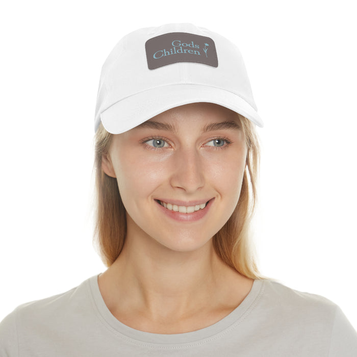 God's Children Leather Patch Dad Hat