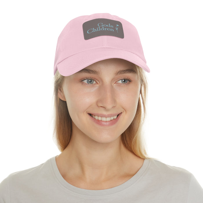 God's Children Leather Patch Dad Hat