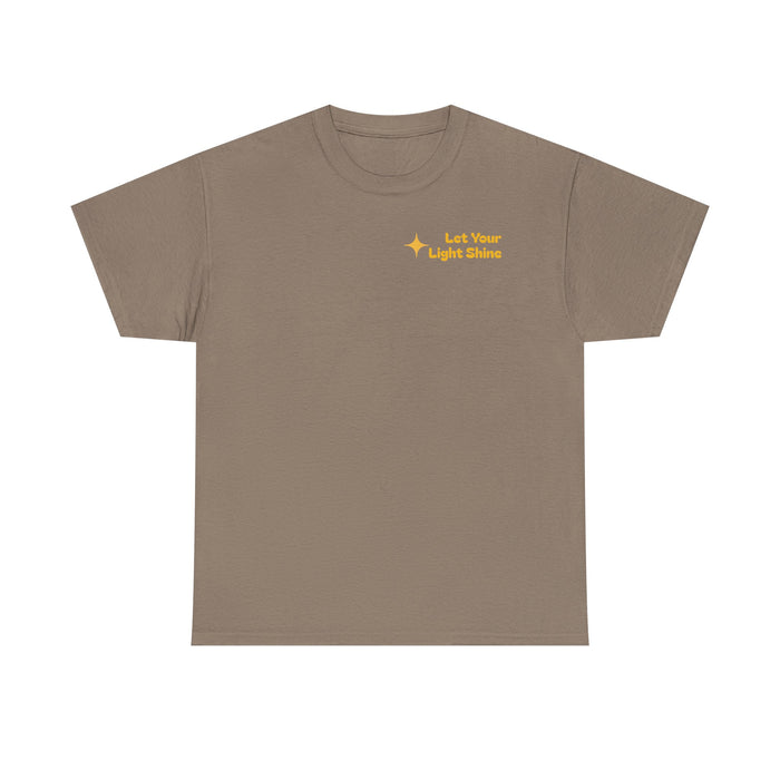 Inspirational Unisex Heavy Cotton Tee Matthew 5:16