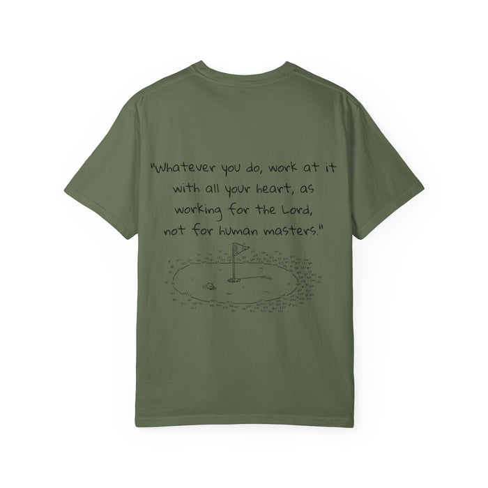Unisex Colossians 3:23 Golf Shirt