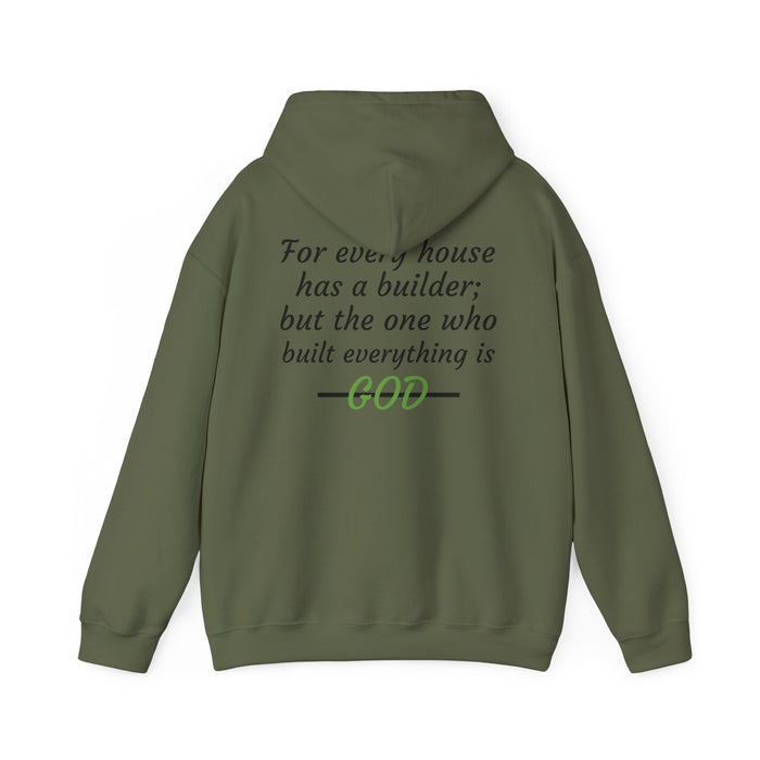 Unisex Hebrews 3:4 Sweatshirt