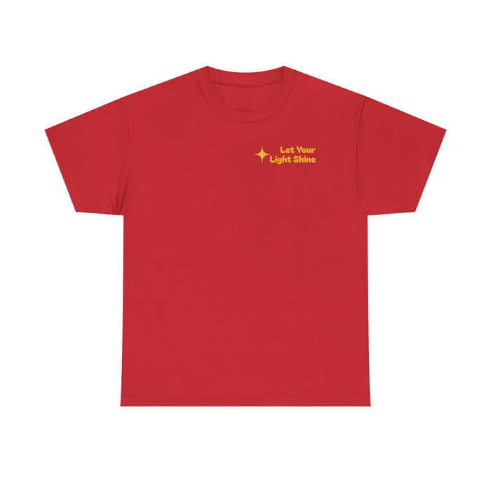 Inspirational Unisex Heavy Cotton Tee Matthew 5:16