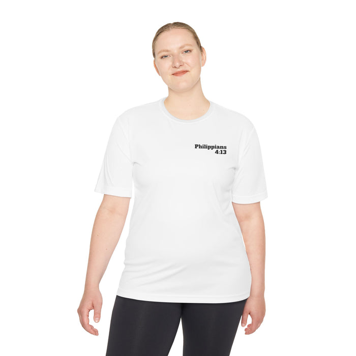 Christian Workout Tee Philippians 4:13