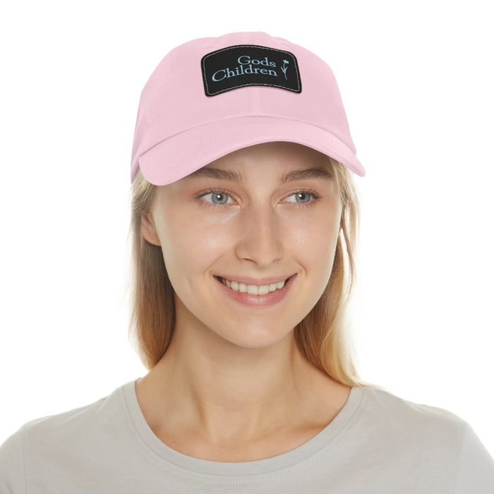 God's Children Leather Patch Dad Hat
