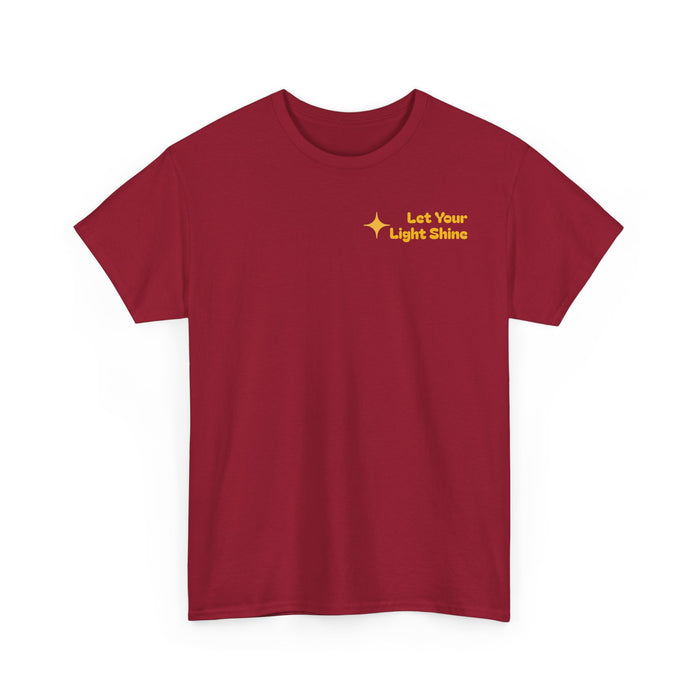 Inspirational Unisex Heavy Cotton Tee Matthew 5:16