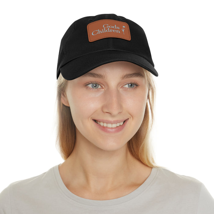 God's Children Leather Patch Dad Hat