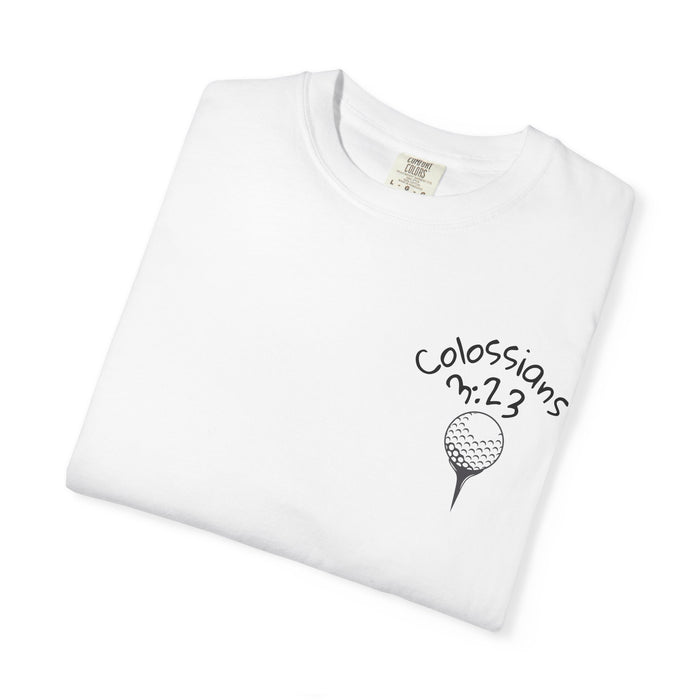 Unisex Colossians 3:23 Golf Shirt