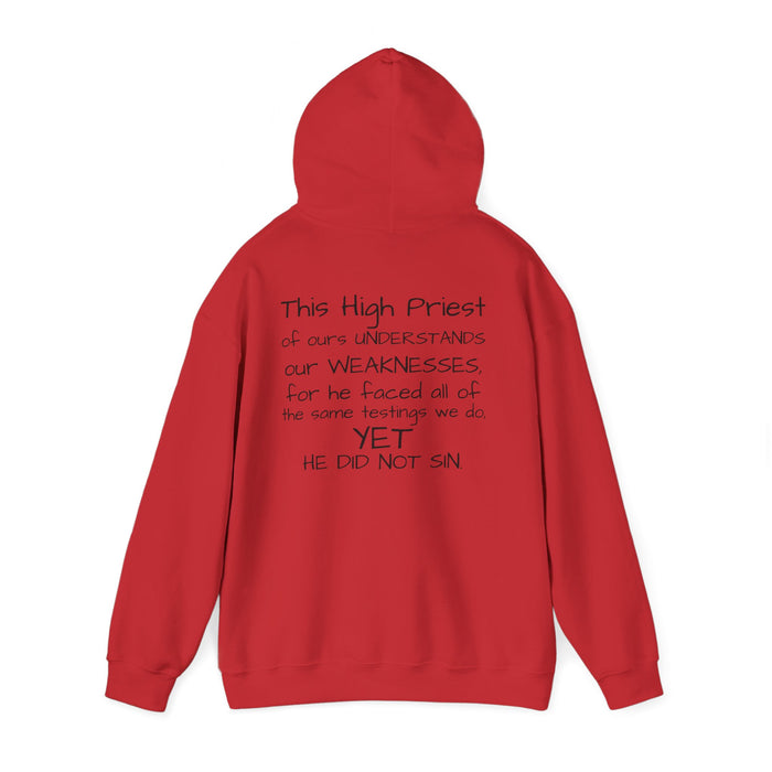 Unisex He Understands Hebrews 4:15 Sweatshirt