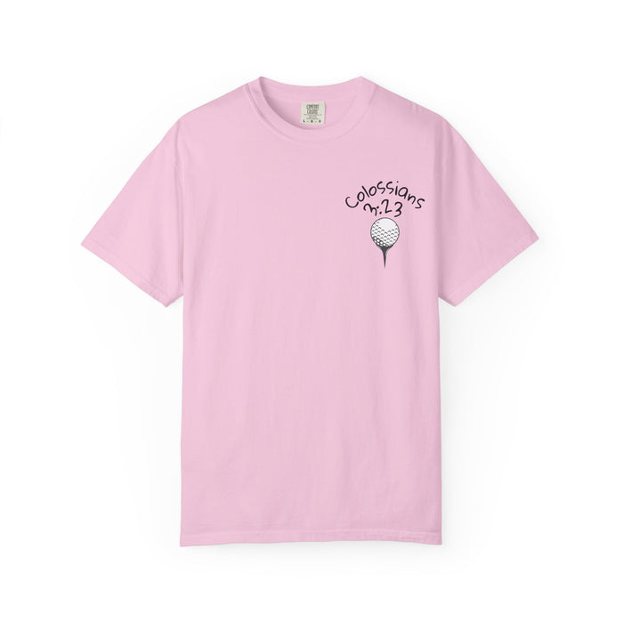 Unisex Colossians 3:23 Golf Shirt