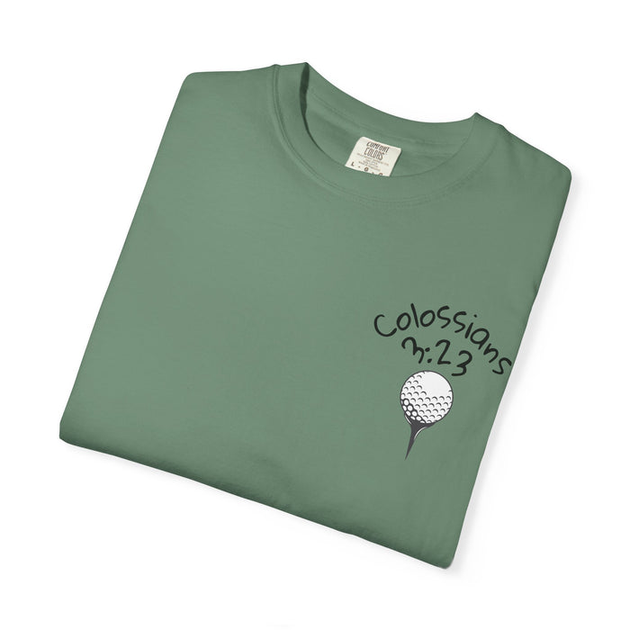 Unisex Colossians 3:23 Golf Shirt