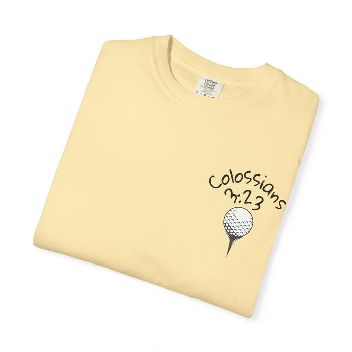 Unisex Colossians 3:23 Golf Shirt