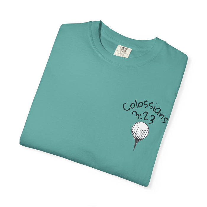 Unisex Colossians 3:23 Golf Shirt