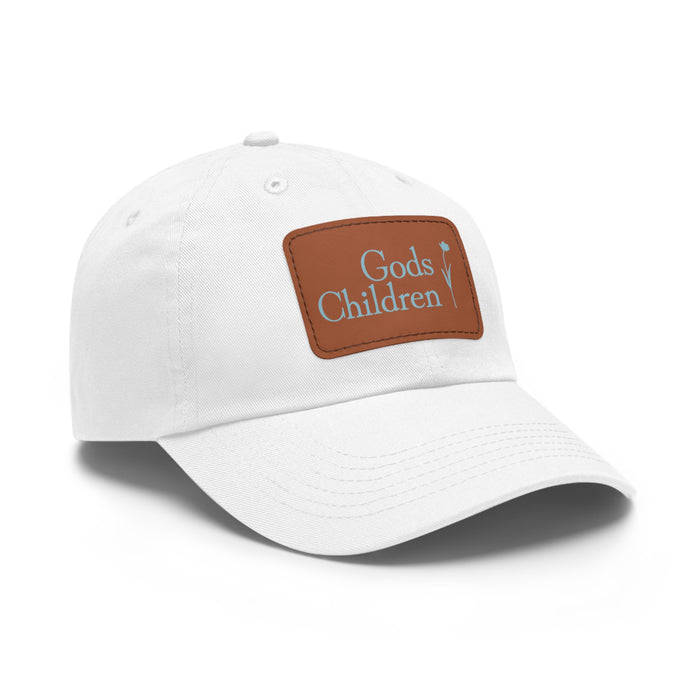 God's Children Leather Patch Dad Hat