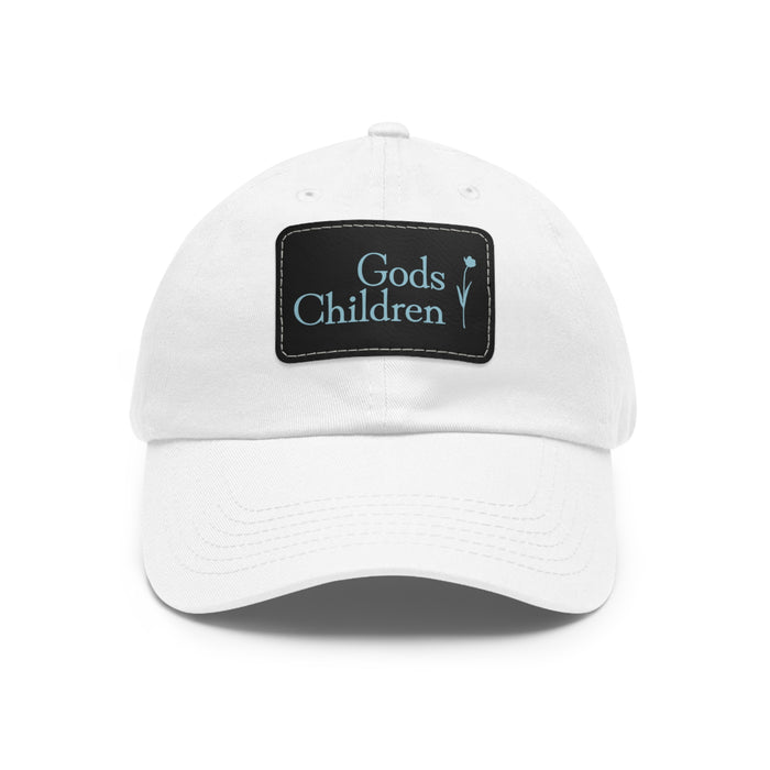 God's Children Leather Patch Dad Hat
