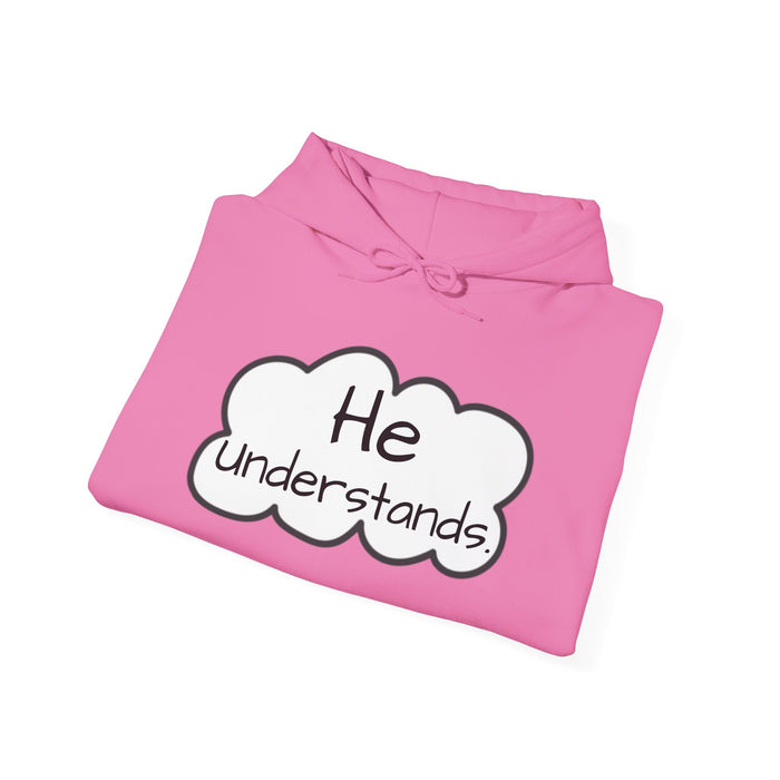 Unisex He Understands Hebrews 4:15 Sweatshirt