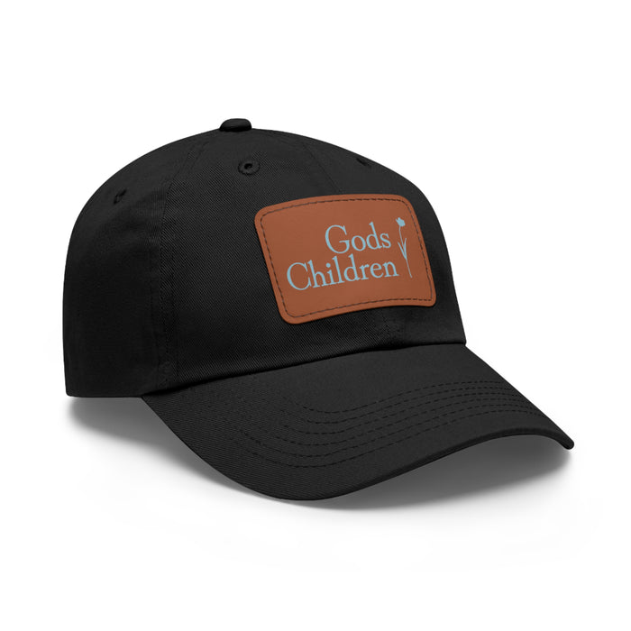 God's Children Leather Patch Dad Hat